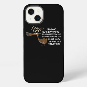 Etui iPhone 13 Chasse drôle pour les chasseurs qui ont l'ouïe sél