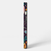 Etui iPhone 13 Chat à bijoux couronné (Côté gauche)