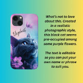 Etui iPhone 13 Chat curieux