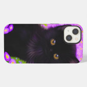 Etui iPhone 13 Chat de Gustav Klimt (Verso Horizontal)