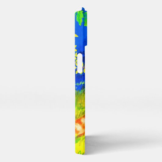 Etui iPhone 13 Chat de nuit (Côté droit)