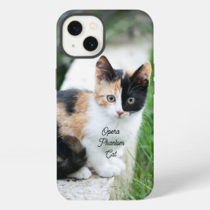 Etui iPhone 13 Chat Fantôme de l'Opéra