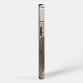 Etui iPhone 13 Chat gris (Côté droit)