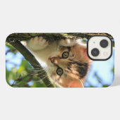 Etui iPhone 13 Chat, Nature, Chatons (Verso Horizontal)