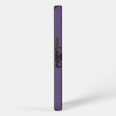Etui iPhone 13 Chat noir caché (Côté droit)