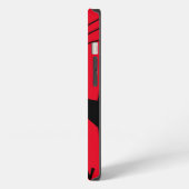 Etui iPhone 13 Chat noir drôle original félin (Côté gauche)