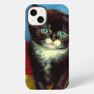 Etui iPhone 13 Chat smoking Van Gogh