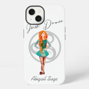 Etui iPhone 13 Chaussure dure de danse irlandaise personnalisée N