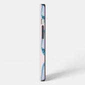 Etui iPhone 13 Chaussures bleues (Côté gauche)