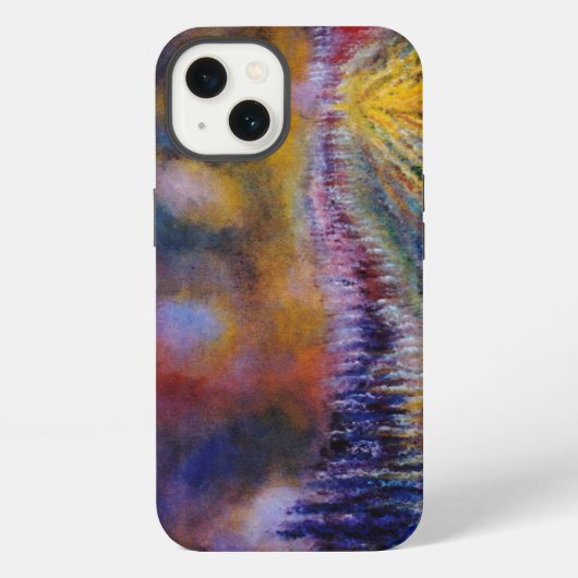 Etui iPhone 13 Chemin pourpre (Verso)