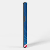 Etui iPhone 13 Chemin rouge et blanc avec Blue Rays Mobile (Côté droit)