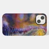 Etui iPhone 13 Chemin Violet (Verso Horizontal)