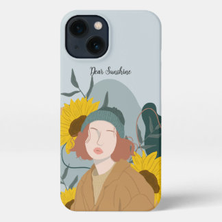 Etui iPhone 13 Chère fille ensoleillée