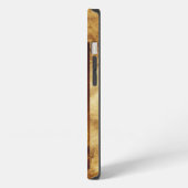 ETUI iPhone 13 CHEVAL GRIS POMMELÉ MONOGRAMME (Côté gauche)