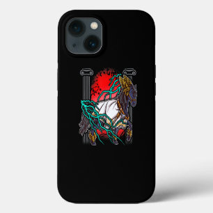 Etui iPhone 13 Cheval Mythes Grecs Zeus Dieux Anciens Équins Foud