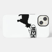 Etui iPhone 13 Chèvre Meh (Verso Horizontal)