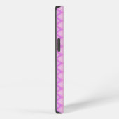 Etui iPhone 13 Chevron vertical violet (Côté droit)