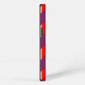 Etui iPhone 13 Chevron Zigzag personnalisé Monogramme 3 (Côté droit)