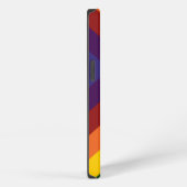 Etui iPhone 13 Chevrons Arc-en-Ciel (Côté droit)