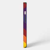 Etui iPhone 13 Chevrons Arc-en-Ciel (Côté gauche)