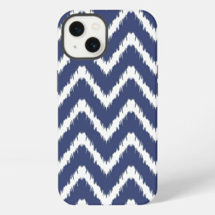 Etui iPhone 13 Chevrons de Cottage Sud Bleuet