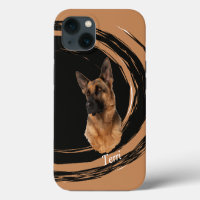 Chien berger allemand Abstrait Coque-Mate Pihon