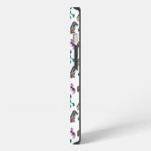 Etui iPhone 13 Chiens Floraux (Côté gauche)