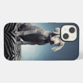 Etui iPhone 13 Chiot de Weimaraner (Verso Horizontal)