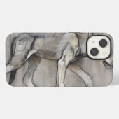 Etui iPhone 13 Chiot maigre (Verso Horizontal)