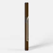 Etui iPhone 13 Chocolat Moose Café (Côté droit)