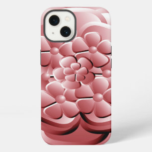 Etui iPhone 13 Chrome Flowers - Boîtier Rubescent Case-Mate pour