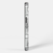 Etui iPhone 13 Chrome Flowers - Boîtier Silver Case-Mate pour iPh (Côté droit)