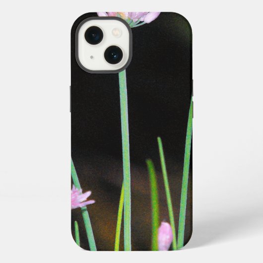Etui iPhone 13 Ciboulette en Fleurs (Verso)