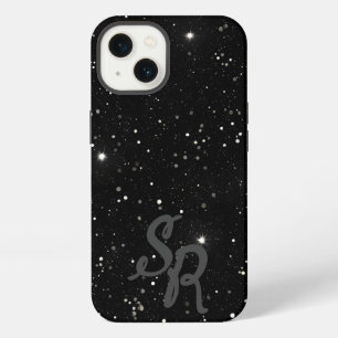 Etui iPhone 13 Ciel nocturne étoilé personnalisé : Galaxie noire