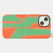Etui iPhone 13 Circuit moderne I (Verso Horizontal)
