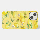 Etui iPhone 13 citron vert IV (Verso Horizontal)