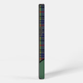 Etui iPhone 13 Clan Bisset Plaid Monogrammé (Côté droit)