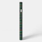 Etui iPhone 13 Clan Bisset Plaid Monogrammé (Côté gauche)