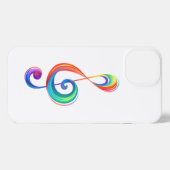 Etui iPhone 13 Clé arc-en-ciel (Verso Horizontal)