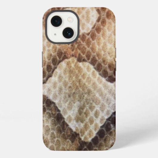 Etui iPhone 13 Cobra à tête cuivrée (Verso)