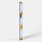 Etui iPhone 13 Cochons d'Inde sur fond bleu. (Côté droit)