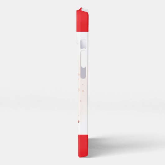 Etui iPhone 13 Cocoa, Cookies & Calm – Pastel Christmas CoT-Shirt (Côté gauche)