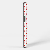 Etui iPhone 13 Cœurs (Côté droit)