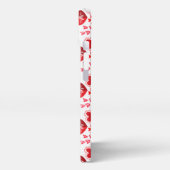 Etui iPhone 13 Coeurs d'amour rouge et flèche (Côté gauche)