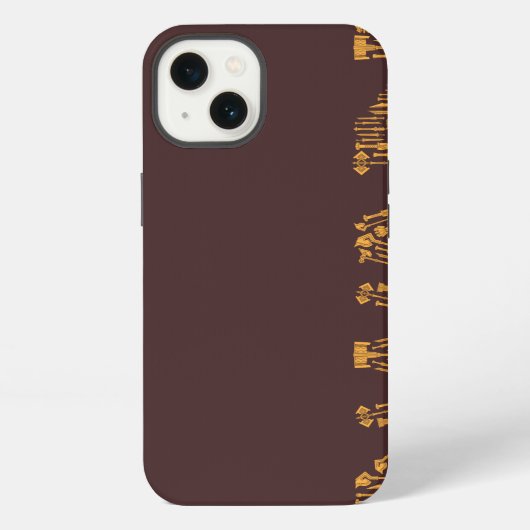 Etui iPhone 13 Collage de Dweapons (Verso)
