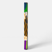 Etui iPhone 13 Collage de forme Bauhaus (Côté gauche)