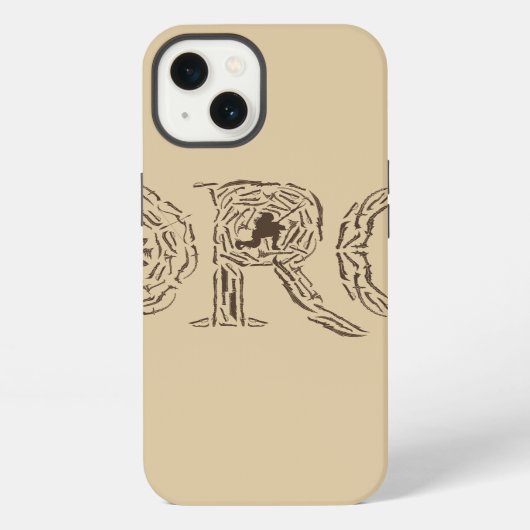 Etui iPhone 13 Collecte d'armes Orc (Verso)