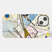 Etui iPhone 13 Composition 8 de Kandinsky (Verso Horizontal)