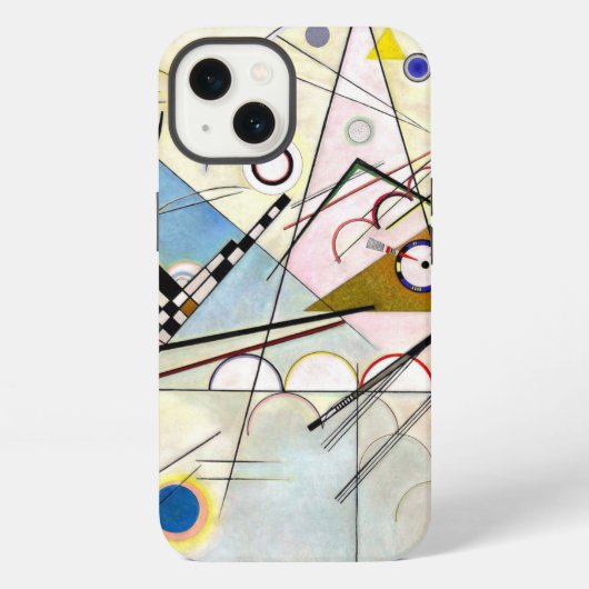 Etui iPhone 13 Composition 8 de Kandinsky (Verso)