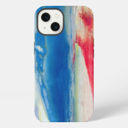 Etui iPhone 13 Composition abstraite (Verso)